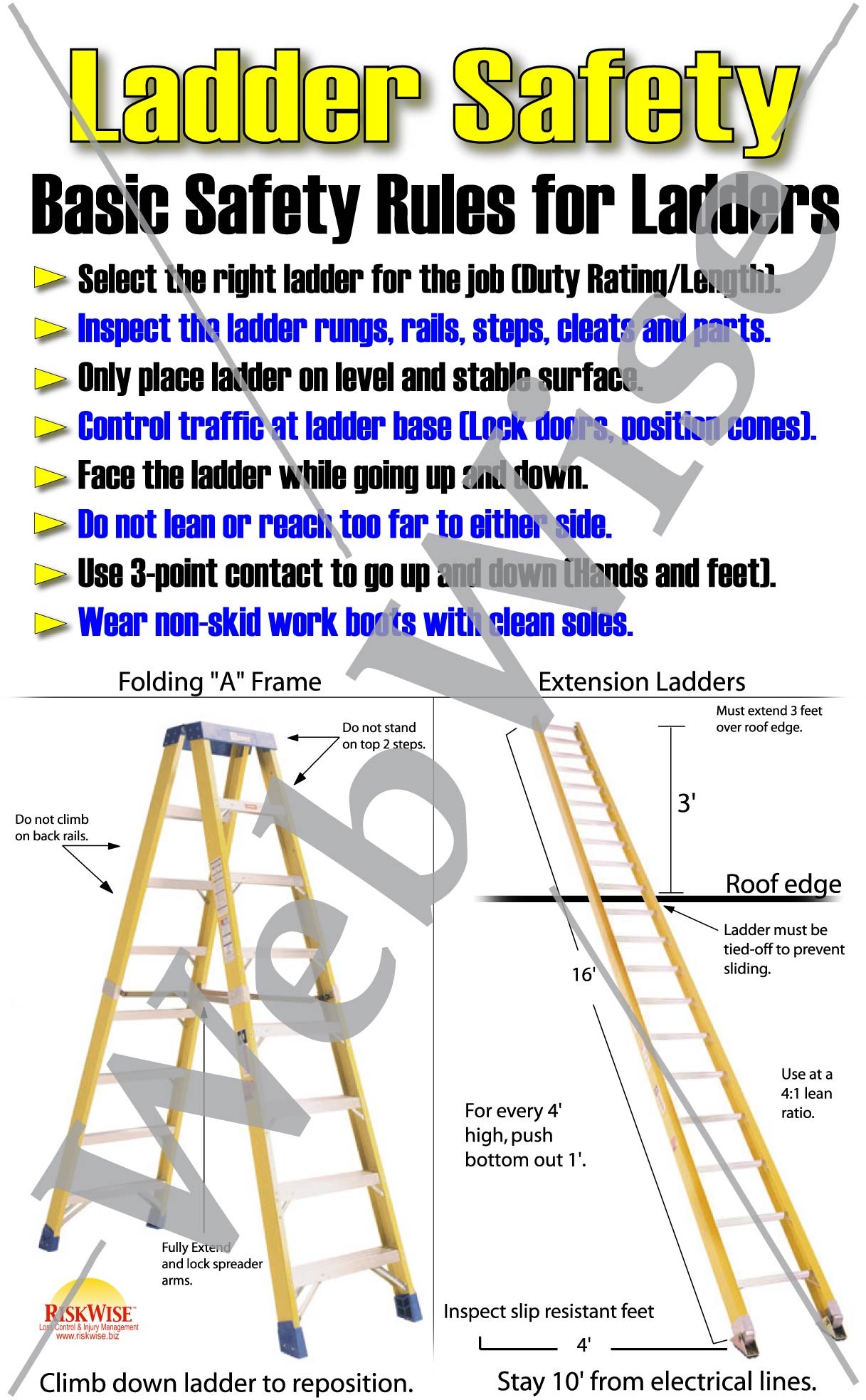 Ladder Safety Osha Ubicaciondepersonas cdmx gob mx