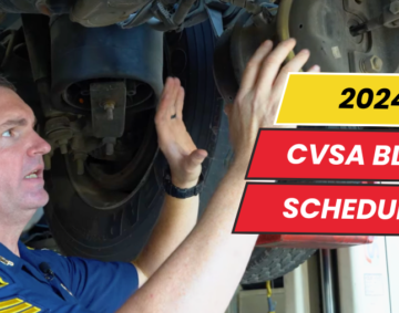 2024 CVSA Blitz Schedule Louisiana State Trooper Inspection