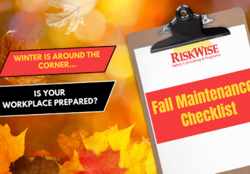 RiskWise September 2025 Blog Fall Maintenance for Winter Workplace Hazards