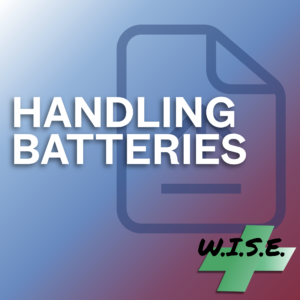 Handling Batteries Safety Meeting